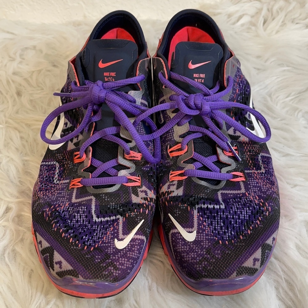 Nike Free 5.0 TR Fit 4 Print Training Shoe Size 9 - Picture 2 of 14